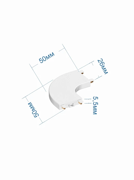 Коннектор ZZOK N-LCR-WH