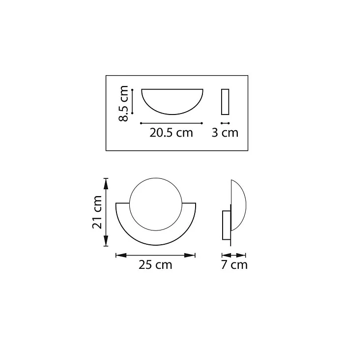 Бра Erica Lightstar 609637