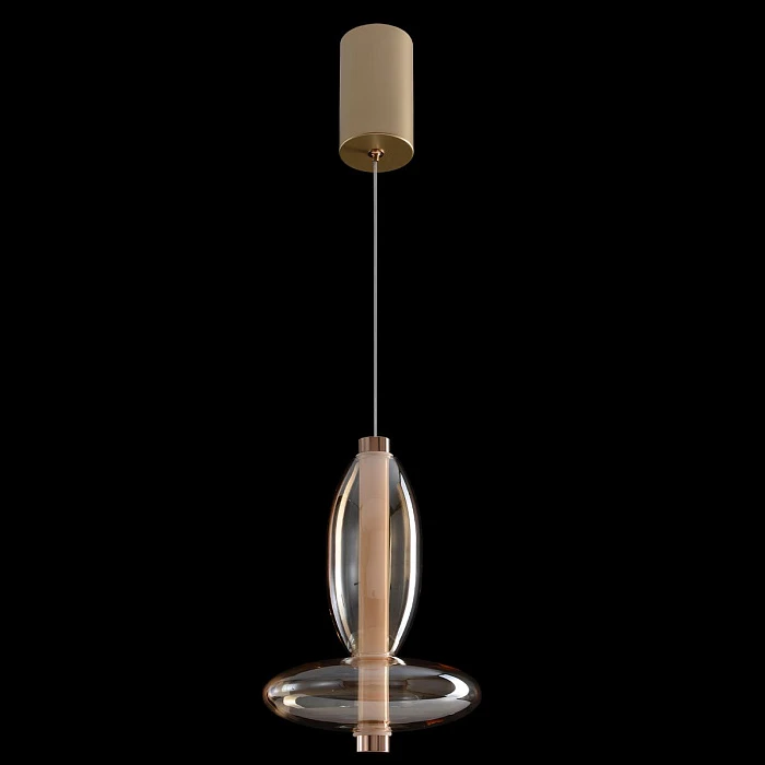 Подвесной светодиодный светильник Crystal Lux Quasar SP7W Led Amber