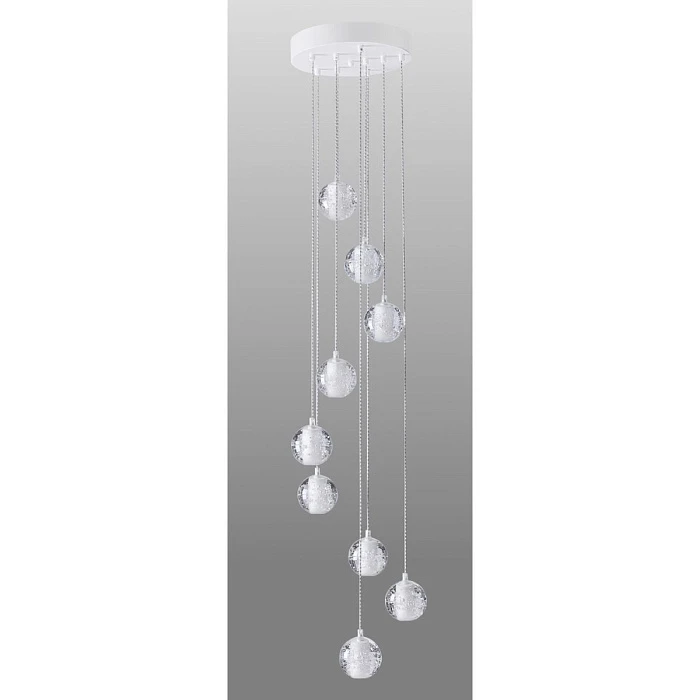Подвесная люстра Crystal Lux Gaspar SP9 D300 White