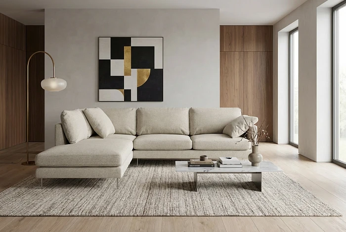 Диван IVASA Saha угловой со спинкой