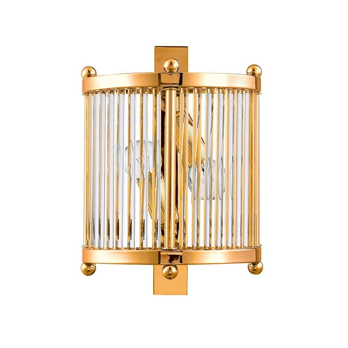 Настенный светильник Crystal Lux Tadeo AP2 Gold/Transparente