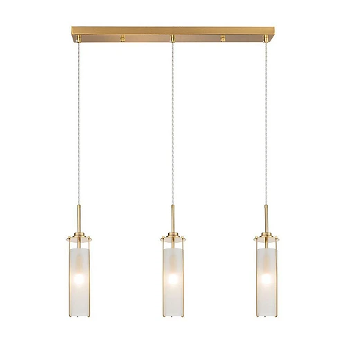 Подвесной светильник Indigo Torcia 11038/3P Brass V000416