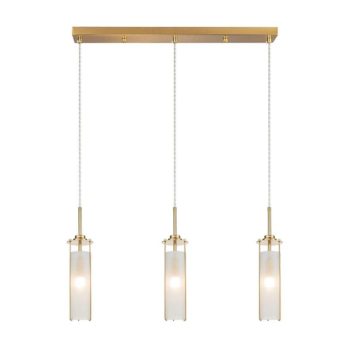 Подвесной светильник Indigo Torcia 11038/3P Brass V000416