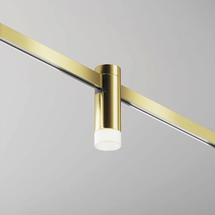 Трековый светодиодный светильник Maytoni Flarity Skim TR145-1-3W4K-W-BS