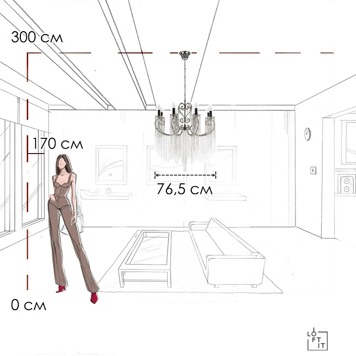 Люстра LOFT IT Wonderland 10405/8