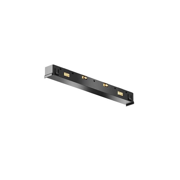 Коннектор питания прямой Exility X, черный Maytoni Technical EXILITY X Accessories for tracks Exility X TRA239PC-42B