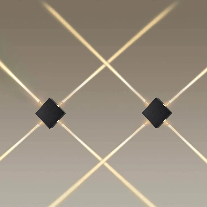 Настенный светодиодный светильник Odeon Light Hightech Vista 4259/8WL