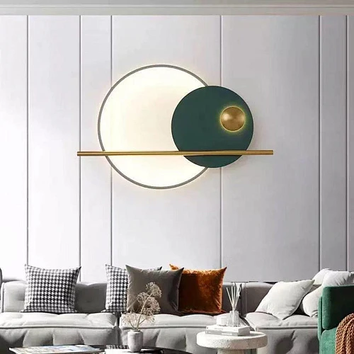 Бра Alfa Light F4324-19 D650*H420*W75 green