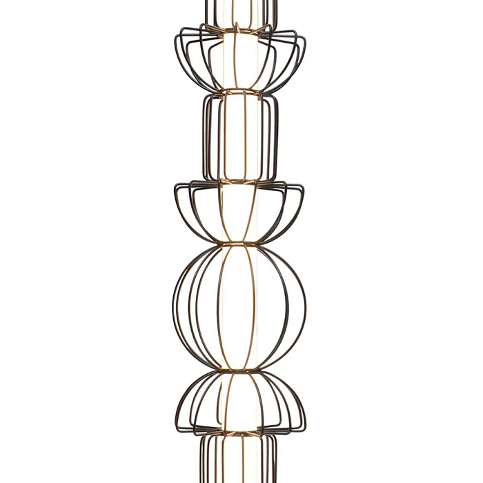 Подвесной светодиодный светильник Indigo Collisore 14030/1P Black V000168L