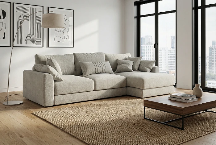 Диван Cloud Sherlock с оттоманкой