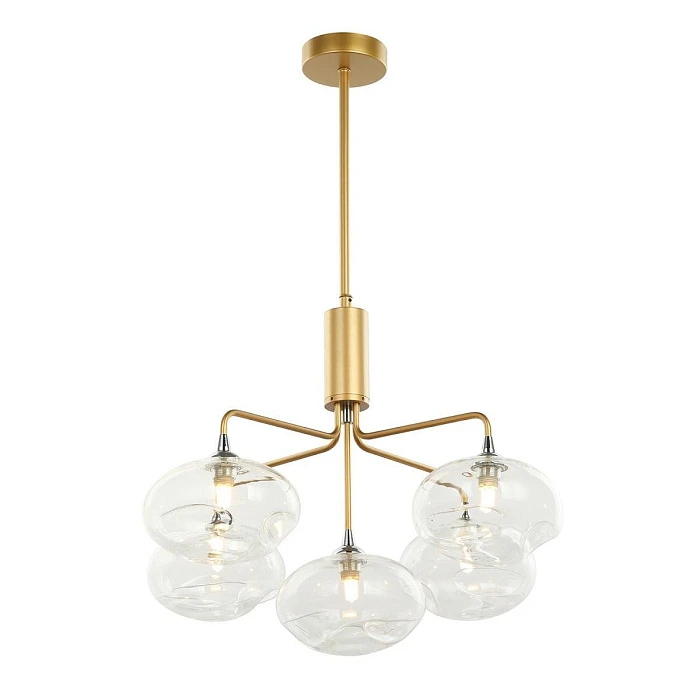 Подвесная люстра Gerhort G31124/5GD CL