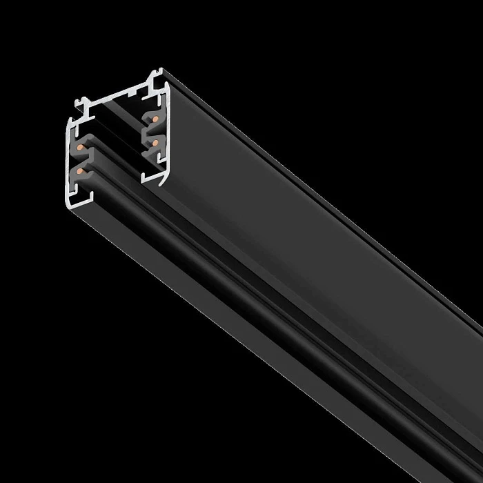 Трек четырехконтактный 3-фазный стыковочными пазами (круглые медные жилы), 2м Quattro Lightstar 504028-R