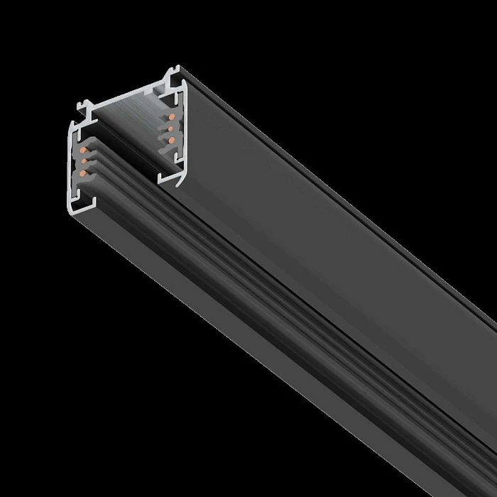 Трек шестиконтактный 3-фазный со стыковочными пазами, 2м Quattro/DALI/ Lightstar 504028-DALI