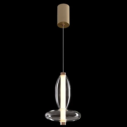 Подвесной светодиодный светильник Crystal Lux Quasar SP7W Led Transparent