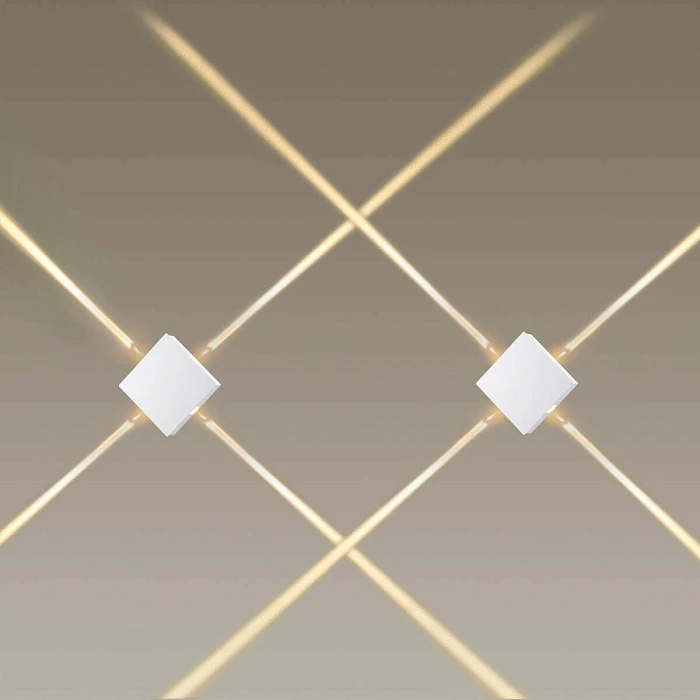 Настенный светодиодный светильник Odeon Light Hightech Vista 4258/8WL