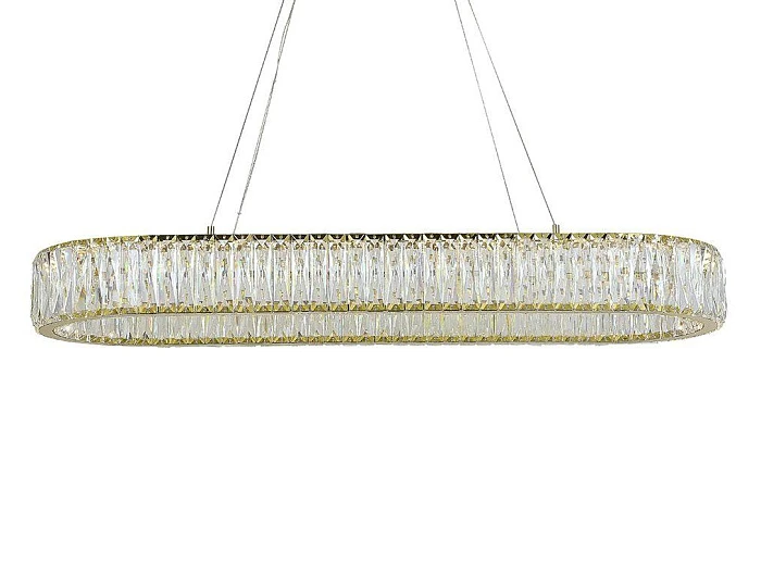 Подвесной светодиодный светильник Newport 8240/90 oval gold М0067858