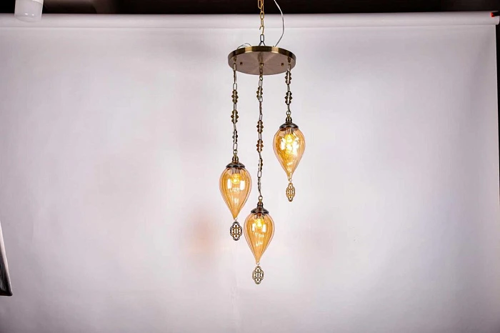 Люстра подвесная Alfa Light F1524-03 AB