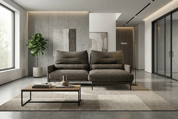 Диван SAIWALA Скон с оттоманкой