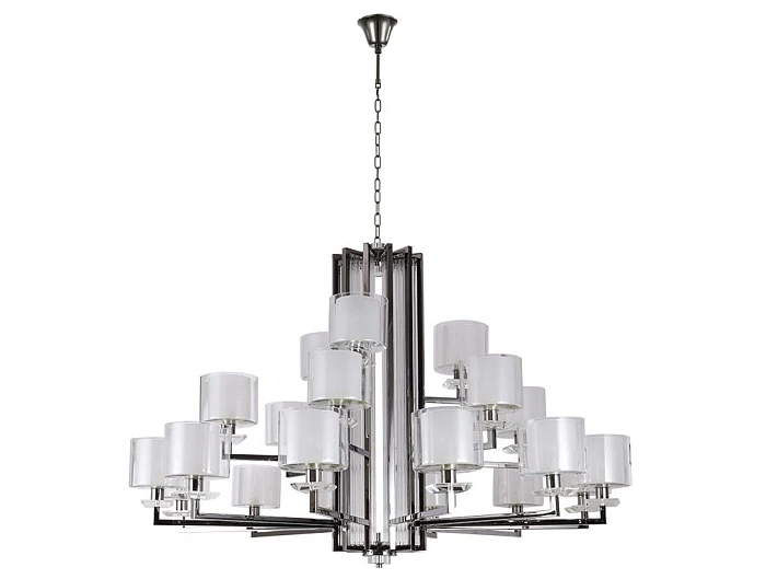 Подвесная люстра Newport Alexandra 4412+6+3/C black glossy М0068531