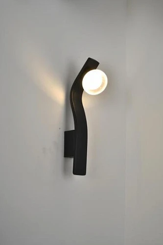 Бра Alfa Light F3924-76 black 5.5W 30*67*E1 2.5