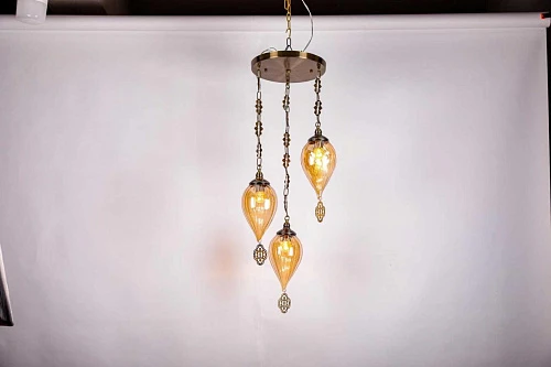 Люстра подвесная Alfa Light F1524-03 AB