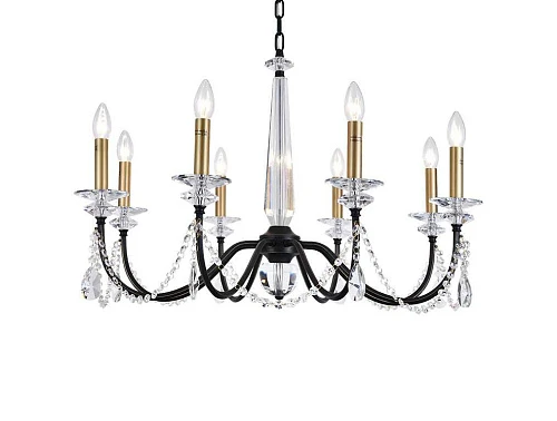 Подвесная люстра Newport 3978/C black+brass М0071829