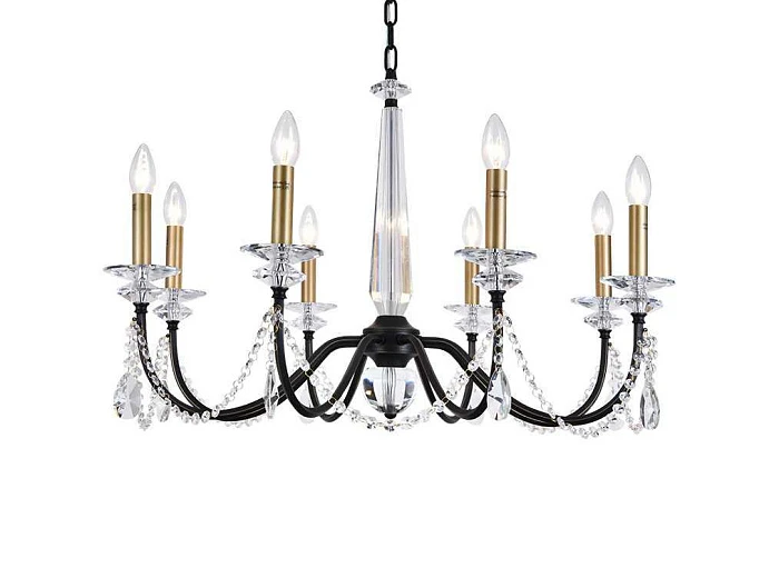 Подвесная люстра Newport 3978/C black+brass М0071829