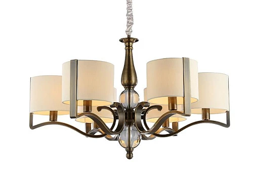 Люстра NEWPORT 31305+1/C black brass