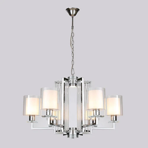 Подвесная люстра iLamp King RM6201-6 CR+CL