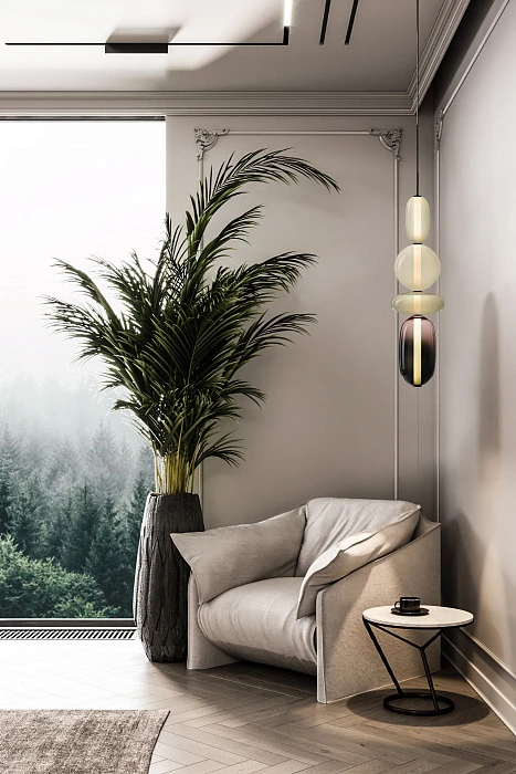 Подвесной светильник Milosh tendence 0758PLC-1BK