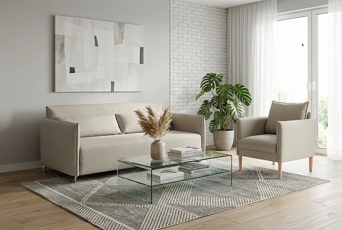 Диван SAIWALA Скай прямой раскладной