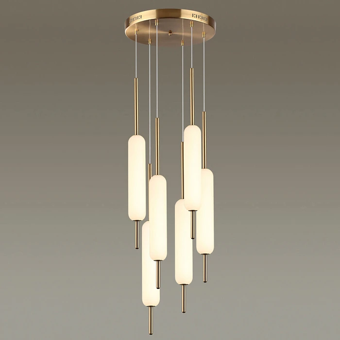 Подвесной светодиодный светильник Odeon Light Pendant Reeds 4794/72L