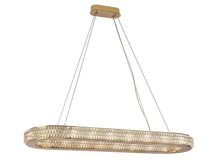 Подвесная люстра Newport 8560/100 C oval gold polished М0070796