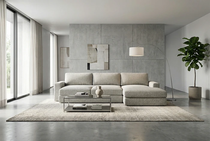 Диван Cloud Palermo с оттоманкой