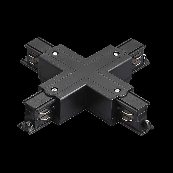 Соединение крестовое с подводом питания к треку 5040xx-(F)/(R) Quattro Lightstar 504147-FR