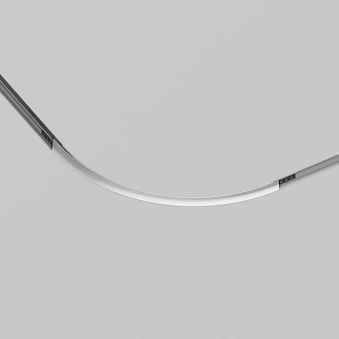 Угловой коннектор для магнитного однофазного трека Maytoni Technical Exility TRA044-angle-W