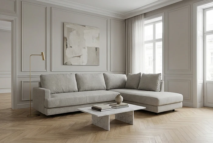 Диван IVASA Pion угловой со спинкой