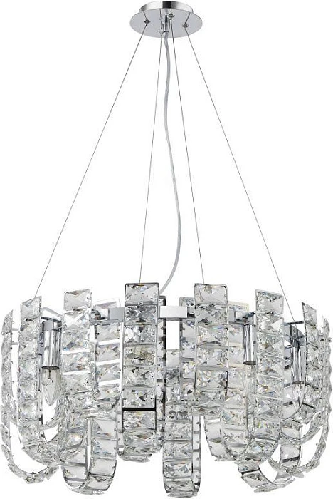 Люстра подвесная хрустальная 2172/09/08P Stilfort, серия Umiko