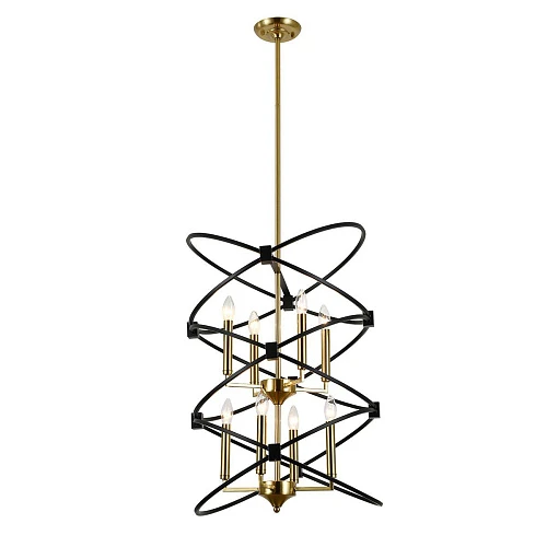 Подвесная люстра Indigo Trionfo V10020/8R Black V000486