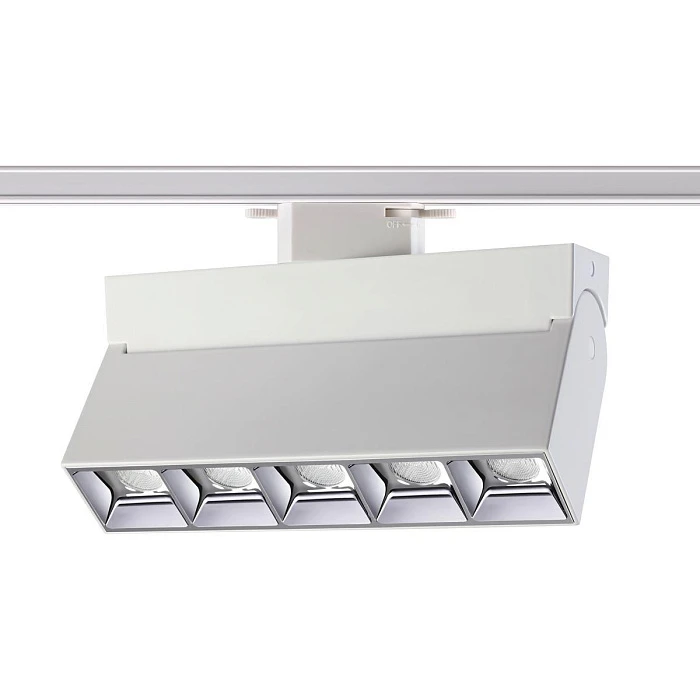 Трековый однофазный светодиодный светильник Novotech Port Eos 358665