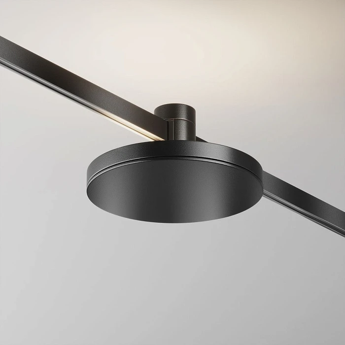 Трековый светодиодный светильник Maytoni Flarity Plato TR152-1-7W4K-B