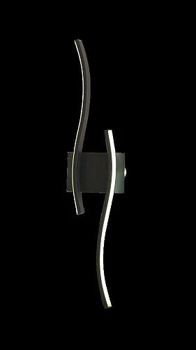 Бра Alfa Light F3724-23 Настенные черный маленький