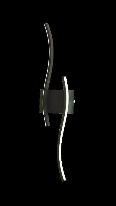 Бра Alfa Light F3724-23 Настенные черный маленький