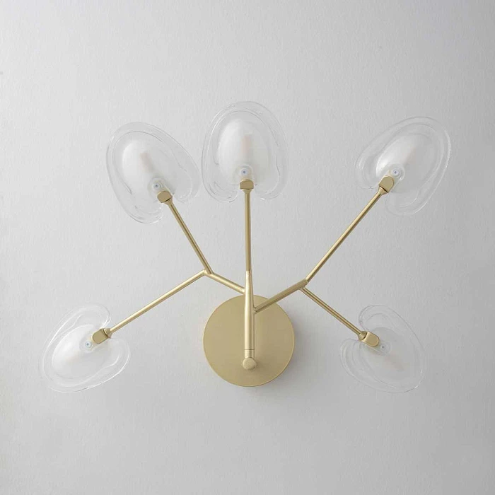 Бра Crystal Lux SOLE AP5 GOLD