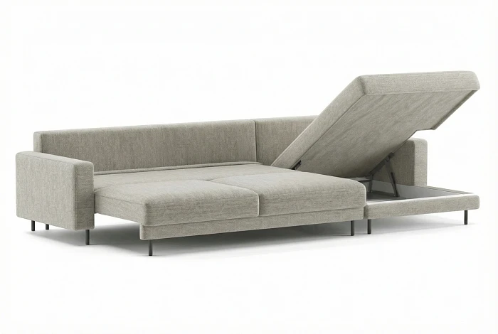 Диван Cloud Diamond с оттоманкой