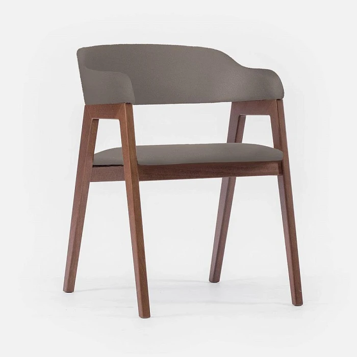 Стул Deephouse ЧЕЛСИ бук тон орех в экокоже