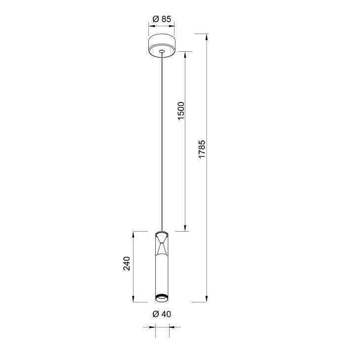 Подвесной светильник Mantra Spark 8968
