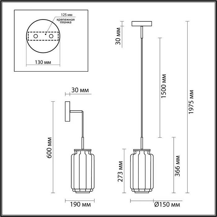 Подвесной светодиодный светильник Odeon Light Exclusive Hightech Jam 5408/11L