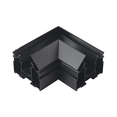 Угол соединительный для встраиваемого магнитного трека в натяжной ПВХ потолок Crystal Lux Space CLT 0.234 01 BL